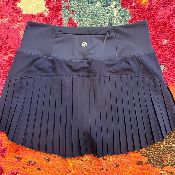 NWOT - Baleaf Pleated Navy Blue Running/Athletic Skirt - Size Medium - Picture 2 of 8
